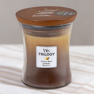 WoodWick 9.7 Oz. Cafe Sweets Trilogy Hourglass Jar
