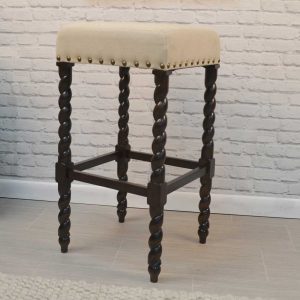 Marisol Upholstered Nailhead Bar Stool