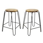 Stella Industrial Counter Stool – Set of 2