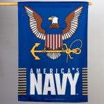 U.S Navy Vertical Flag