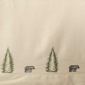 Bear Creek Bed Skirt by Donna Sharp – King