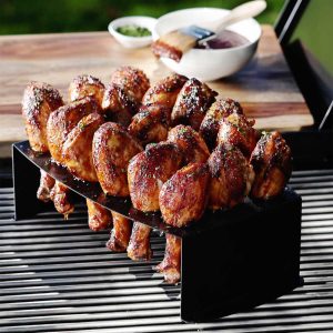 Nordic Ware Chicken Leg and Jalapeno Griller Stand