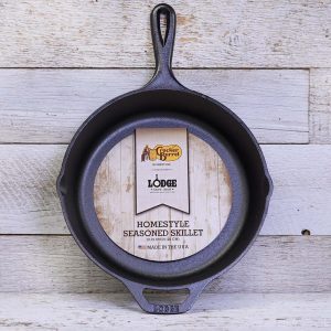 Lodge 10.25″ Skillet with Homestyle Logo