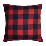 Donna Sharp Bear Campfire Red Decorative Pillow