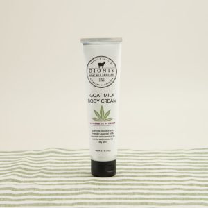 Dionis Lavender and Hemp 3.3 Oz. Goat Milk Body Cream