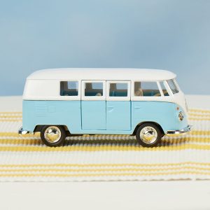 Volkswagen Diecast Blue Bus