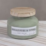 VH Home Fragrance 14 Oz. Eucalyptus and Citrus Aurora Jar