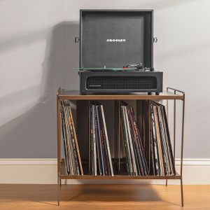 Voyager Bluetooth Vinyl Record Player – Black