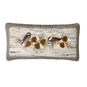 Birch Forest Dec Pillow by Donna Sharp – Chickadee