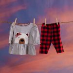 Infant Sherpa Bear Peplum Gray Top and Legging Set