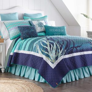 Summer Surf Quilt by Donna Sharp – King