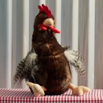 12″ Brown Chicken Plush