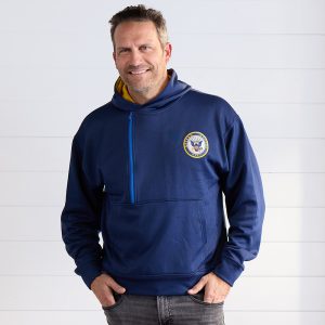Navy Half Zip Navy Jacket