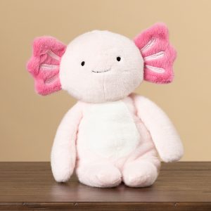 13″ Pink Axolotl Bean Bag Plush