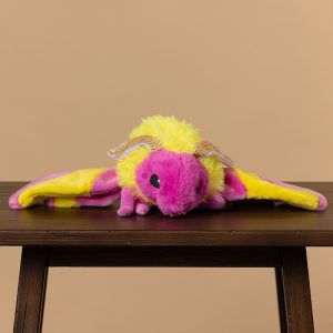 Pink and Yellow Rosy Maple Moth
