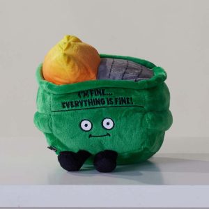 Punchkins I’m Fine Dumpster Fire Plush