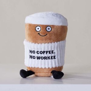Punchkins No Coffee No Workee Plush