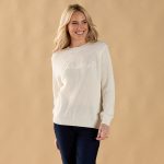 Blessed Stitch Ivory Sweater