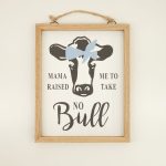 Take No Bull Wall Decor