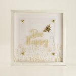 Bee Happy Sign