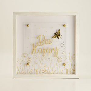 Bee Happy Sign