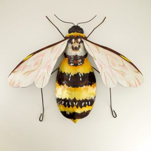 Metal Honeybee Wall Decor – Large