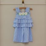 Toddler 3 Tier Ruffled Woven 3 Daisy Top and Pant Set