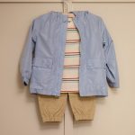 Toddler 3 Piece Jacket, Shirt, and Cargo Jogger Set