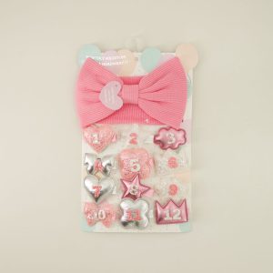 Infant Month Clip Headband Set