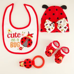 Infant Cute as a Bug 4 Piece Set