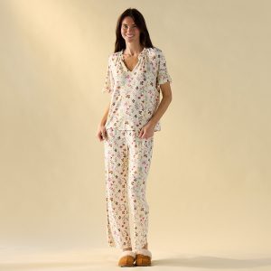Floral Butterfly PJ Set