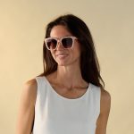 Pink Mother of Pearl Sunglasses