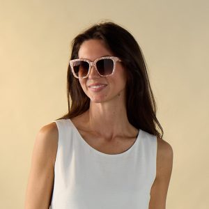 Pink Mother of Pearl Sunglasses