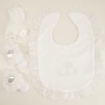 Cross Bib and Headband Sock Set