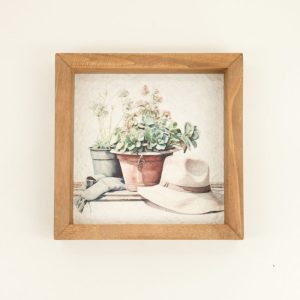 Pulp Flower Pot Box Sign