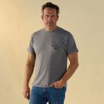 Too Much Muscle Gray Tee