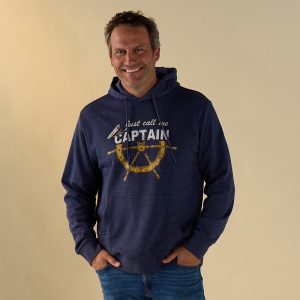 Call Me Captain Blue Hoodie