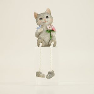 Cat with Butterfly Sitter