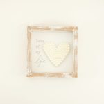 Pearl Heart Box Sign
