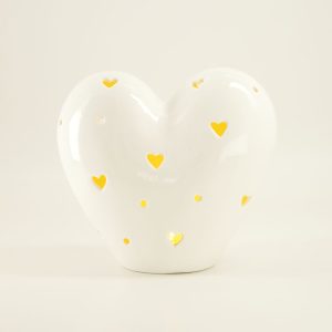 LED Ceramic Heart