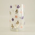 LED Cracked Glass Hurricane