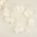 LED Rose And Pearl Garland