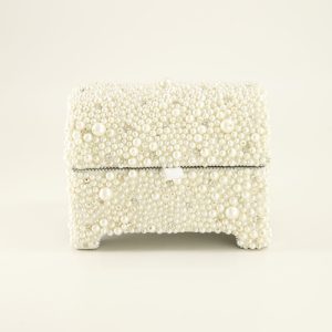 Beaded Pearl Dome Box