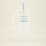 Wise Man 40 Oz. Tumbler with Straw