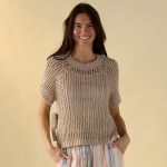Natural Side Knot Sweater
