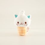 Vanilla Kitty Cones Ice Cream Plush