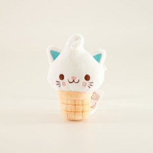 Vanilla Kitty Cones Ice Cream Plush