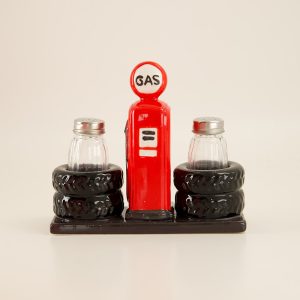 Gas Station Salt and Pepper Set