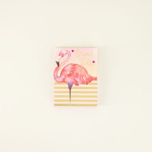 Summer Fun Flamingo Pocket Notepad