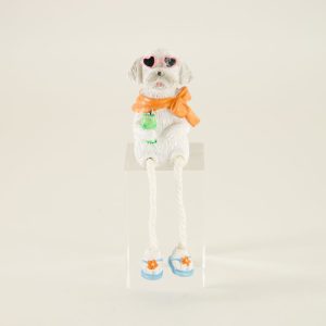Orange Scarf Boy Dog Sitter